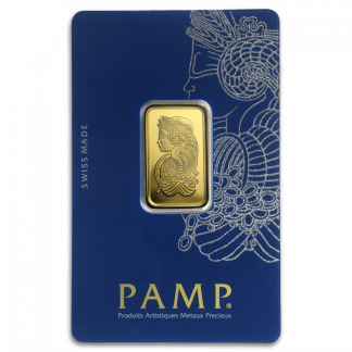 10 gram Pamp Suisse Gold Bar (New w/assay, Types Vary) 10 gram Pamp Suisse Gold Bar (New w/assay, Types Vary)