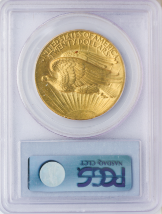 1907 $20 Saint Gaudens High Relief PCGS MS63 CAC
