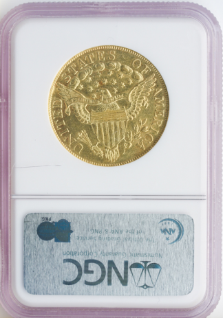 1801 $10 Draped Bust Large Eagle NGC AU58 1801 $10 Draped Bust Large Eagle NGC AU58