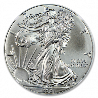 2021(S) 1 oz American Silver Eagle MS 70 Emergency Release NGC (Dates/Types Vary)