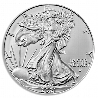 2021 1 oz American Silver Eagle Type II Coin MS 70 First Strike PCGS 2021 1 oz American Silver Eagle Type II Coin MS 70 First Strike PCGS