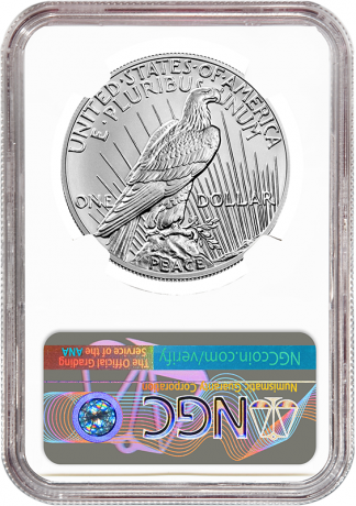 2021 Peace Dollar NGC MS70 100th Anniversary Early Releases