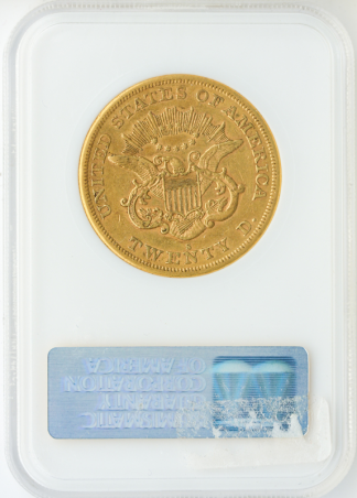 1864-S $20 Liberty NGC VF25 CAC