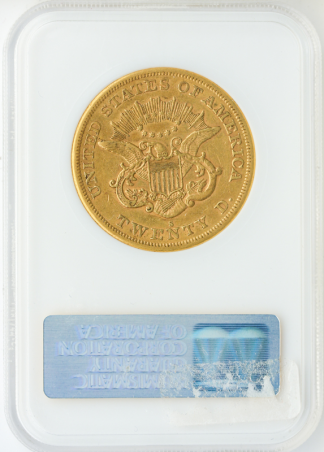 1864-S $20 Liberty NGC VF25 CAC 1864-S $20 Liberty NGC VF25 CAC