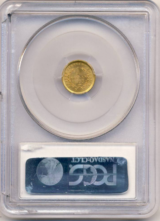 1853 $1 Gold Type 1 PCGS MS67 CAC 1853 $1 Gold Type 1 PCGS MS67 CAC