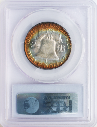 1954-D Franklin Half Dollar PCGS MS65