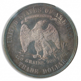 1880 Trade $1 PCGS PR66 CAC 1880 Trade $1 PCGS PR66 CAC