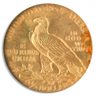 $2 1/2 Indian MS64 Certified