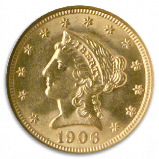 $2 1/2 Liberty Certified MS62