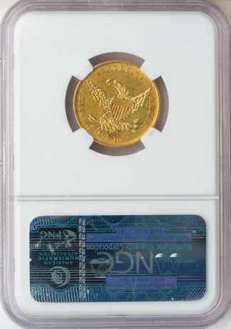 1834 $5 Classic Plan 4 NGC AU58 CAC 1834 $5 Classic Plan 4 NGC AU58 CAC
