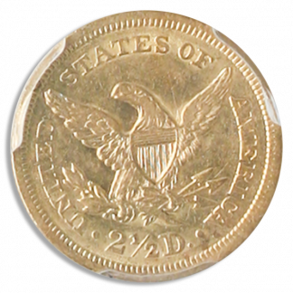 1853 $2.50 Liberty SSCA POD PCGS XF45