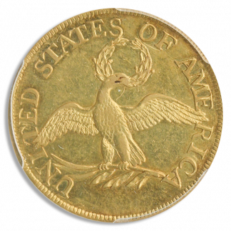 1795 $5 Draped Bust Small Eagle PCGS AU55