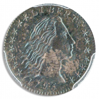 1795 Flowing Hair Half Dime PCGS MS66 CAC 1795 Flowing Hair Half Dime PCGS MS66 CAC