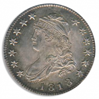1818 Capped Bust Quarter PCGS MS65 CAC 1818 Capped Bust Quarter PCGS MS65 CAC