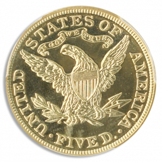 1903 $5 Liberty PCGS PR66 Cameo CAC