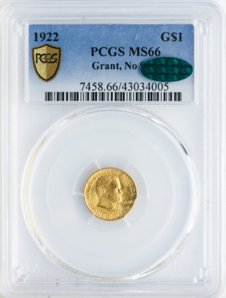 1922 Grant No Star PCGS MS66 CAC 1922 Grant No Star PCGS MS66 CAC