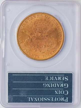 1899 $20 Liberty PCGS MS63 CAC 1899 $20 Liberty PCGS MS63 CAC