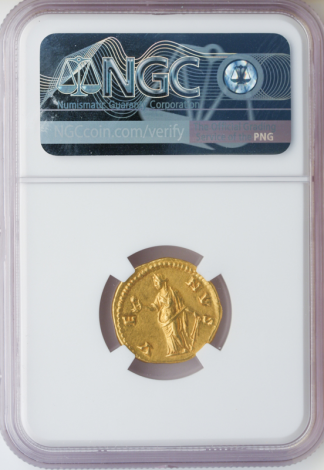 Roman Empire Faustina Jr. NGC XF Str:5 Srf:3 7.23g Fine Style Roman Empire Faustina Jr. NGC XF Str:5 Srf:3 7.23g Fine Style