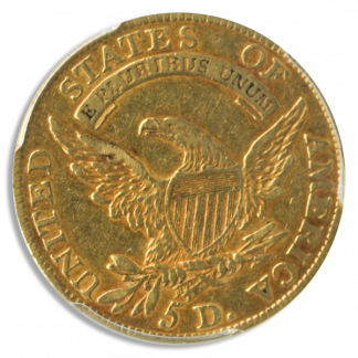 1807 $5 Capped Bust Left PCGS XF45 CAC 1807 $5 Capped Bust Left PCGS XF45 CAC