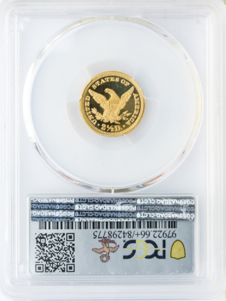1896 $2.50 Liberty PCGS PR66 Deep Cameo CAC + 1896 $2.50 Liberty PCGS PR66 Deep Cameo CAC +
