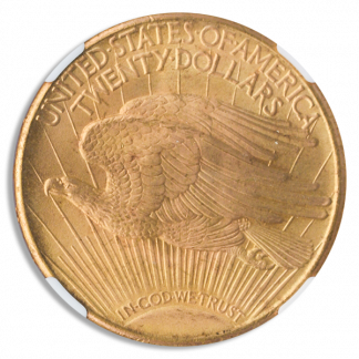 1908-S $20 Saint Gaudens NGC MS65 CAC 1908-S $20 Saint Gaudens NGC MS65 CAC