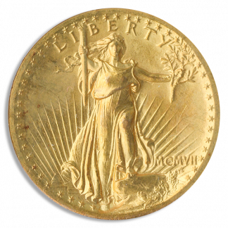 1907 $20 Saint Gaudens High Relief PCGS MS63 CAC 1907 $20 Saint Gaudens High Relief PCGS MS63 CAC