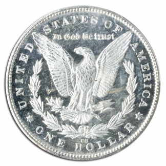 1890-CC Morgan $1 PCGS MS64 DMPL CAC