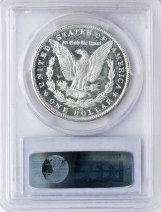 1890-CC Morgan $1 PCGS MS64 DMPL CAC 1890-CC Morgan $1 PCGS MS64 DMPL CAC