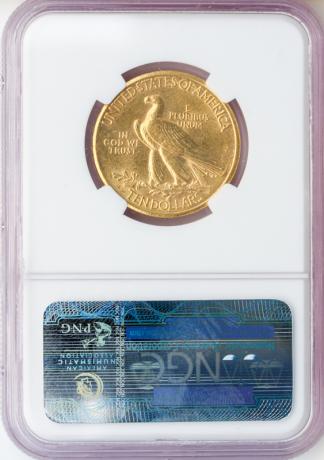 1911-D $10 Indian NGC AU58 CAC 1911-D $10 Indian NGC AU58 CAC