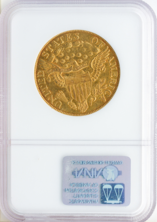 1803 $10 Draped Bust Small Star NGC AU53 CAC 1803 $10 Draped Bust Small Star NGC AU53 CAC