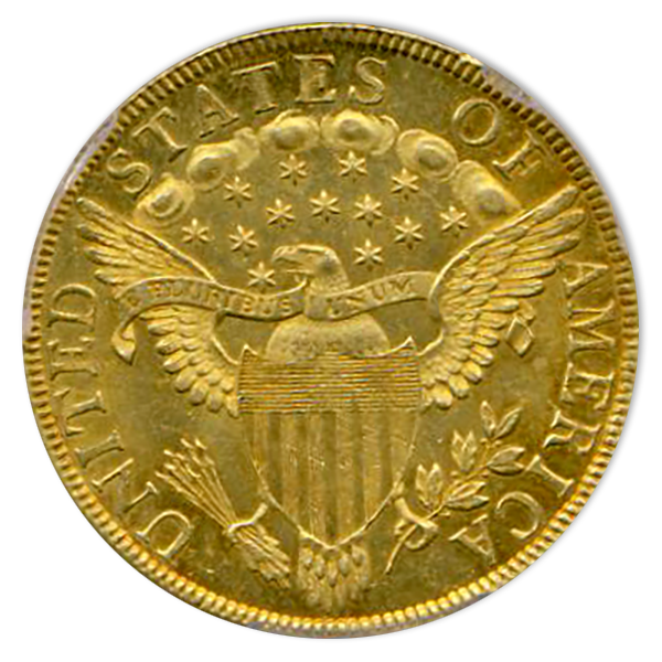 1799 $10 Draped Bust Small Stars PCGS MS64 CAC 1799 $10 Draped Bust Small Stars PCGS MS64 CAC