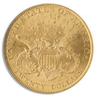 1893 $20 Liberty PCGS MS63 CAC