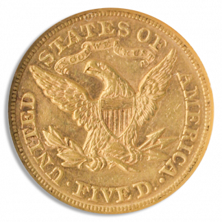 1877 $5 Liberty NGC AU58 CAC 1877 $5 Liberty NGC AU58 CAC