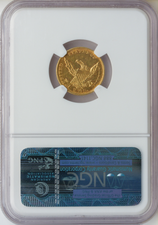 1834 $2 1/2 Classic NGC XF45 CAC 1834 $2 1/2 Classic NGC XF45 CAC