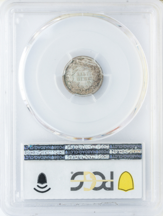 1866 Seated Liberty Half Dime PCGS MS67 CAC 1866 Seated Liberty Half Dime PCGS MS67 CAC