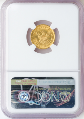1905 $2 1/2 Liberty NGC MS65 CAC 1905 $2 1/2 Liberty NGC MS65 CAC