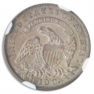 1834 Capped Bust Dime Small 4 NGC MS65 CAC + 1834 Capped Bust Dime Small 4 NGC MS65 CAC +