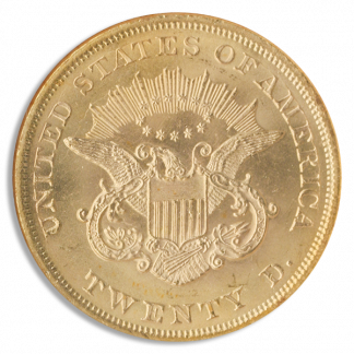 1865 $20 Liberty S.S. Republic NGC MS65 CAC 1865 $20 Liberty S.S. Republic NGC MS65 CAC
