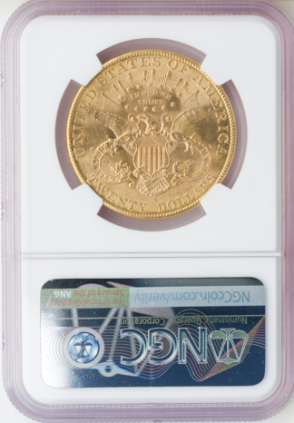 1907-S $20 Liberty NGC MS64 CAC 1907-S $20 Liberty NGC MS64 CAC