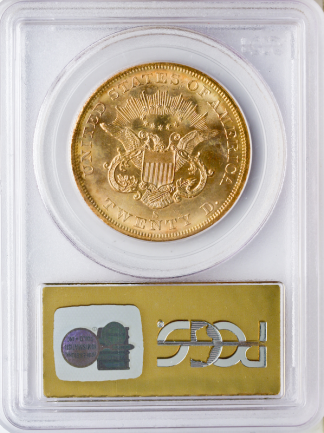 1857-S $20 Liberty S.S. Central America PCGS MS65 1857-S $20 Liberty S.S. Central America PCGS MS65