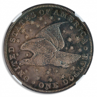 1836 Gobrecht $1 NGC PR63 CAC