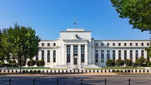 the headquarters of Federal reserve bank in Washington DC, USA.