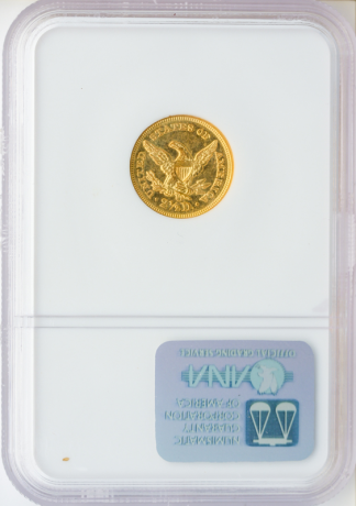 1857-O $2.50 Liberty NGC AU58