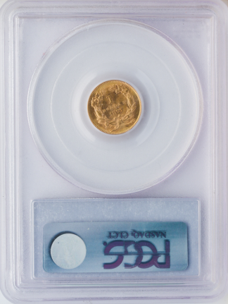 1873 $1 Gold Type 3 Open 3 PCGS MS66 CAC