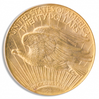 1913-D $20 Saint Gaudens PCGS MS63