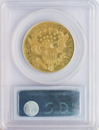 1800 $10 Draped Bust PCGS MS62 CAC