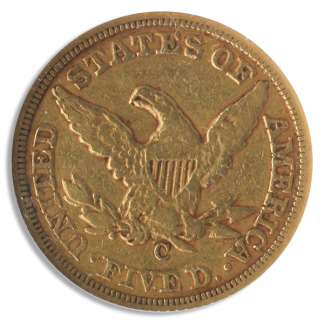 1859-C $5 Liberty NGC VF30 CAC 1859-C $5 Liberty NGC VF30 CAC