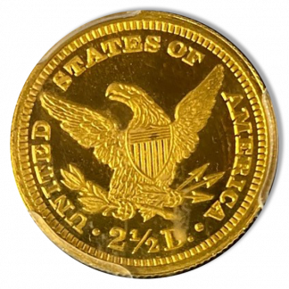 1899 $2.50 Liberty PCGS PR67 Deep Cameo CAC + 1899 $2.50 Liberty PCGS PR67 Deep Cameo CAC +