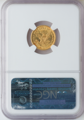1907 $2.50 Liberty NGC MS65 CAC 1907 $2.50 Liberty NGC MS65 CAC