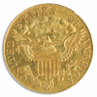 1801 $10 Draped Bust PCGS MS63 CAC+ 1801 $10 Draped Bust PCGS MS63 CAC+